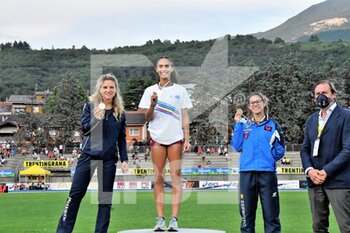 2021-06-27 - Dalia Kaddari podio - CAMPIONATI ITALIANI ASSOLUTI 2021 - ITALIAN - ATHLETICS