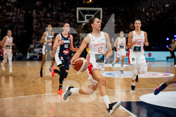 2021-07-10 - Maite Cazorla of Spain controls the ball during the International Women's Friendly Basketball match between France and Spain on July 10, 2021 at AccorHotels Arena in Paris, France - Photo Melanie Laurent / A2M Sport Consulting / DPPI - WOMEN'S FRIENDLY MATCH - FRANCE VS SPAIN - FRIENDLY MATCH - BASKETBALL