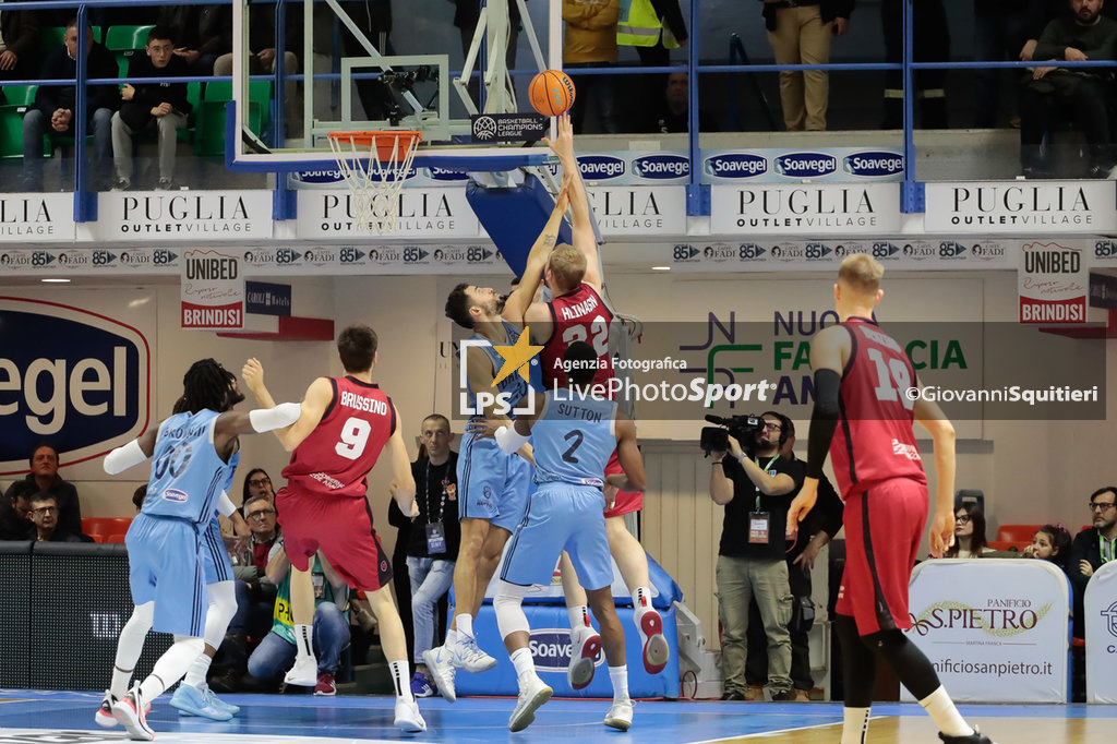 Happy Casa Brindisi vs Casademont Zaragoza - CHAMPIONS LEAGUE - BASKETBALL