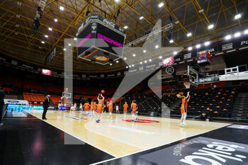 2021-03-18 - General view prior the Women's EuroCup, quarter-final basketball match between Valencia Basket and ESBVA-LM on March 18, 2021 at Fuente de San Luis pavilion in Valencia, Spain - Photo Ivan Terron / Spain DPPI / DPPI - VALENCIA BASKET AND ESBVA-LM - EUROCUP - BASKETBALL