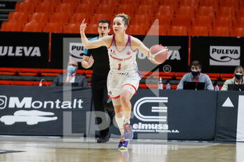 2021-03-18 - Lisa Berkani of ESBVA-LM during the Women's EuroCup, quarter-final basketball match between Valencia Basket and ESBVA-LM on March 18, 2021 at Fuente de San Luis pavilion in Valencia, Spain - Photo Ivan Terron / Spain DPPI / DPPI - VALENCIA BASKET AND ESBVA-LM - EUROCUP - BASKETBALL