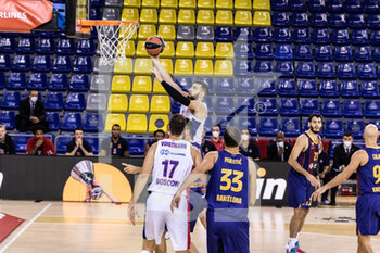 2020-10-01 - Tornike Shengelia of CSKA Moscow during the Turkish Airlines EuroLeague Basketball match between Fc Barcelona and CSKA Moscow on October 01, 2020 at Palau Blaugrana in Barcelona, Spain - Photo Javier Borrego / Spain DPPI / DPPI - FC BARCELONA VS CSKA MOSCOW - EUROLEAGUE - BASKETBALL