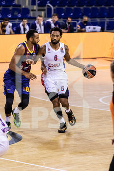 2020-10-01 - Darrun Hilliard of CSKA Moscow during the Turkish Airlines EuroLeague Basketball match between Fc Barcelona and CSKA Moscow on October 01, 2020 at Palau Blaugrana in Barcelona, Spain - Photo Javier Borrego / Spain DPPI / DPPI - FC BARCELONA VS CSKA MOSCOW - EUROLEAGUE - BASKETBALL