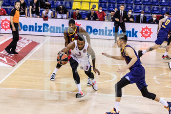 2020-10-01 - Joel Bolomboy of CSKA Moscow during the Turkish Airlines EuroLeague Basketball match between Fc Barcelona and CSKA Moscow on October 01, 2020 at Palau Blaugrana in Barcelona, Spain - Photo Javier Borrego / Spain DPPI / DPPI - FC BARCELONA VS CSKA MOSCOW - EUROLEAGUE - BASKETBALL