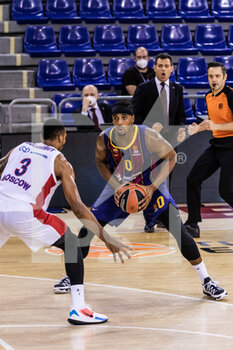 2020-10-01 - Brandon Davies of Fc Barcelona during the Turkish Airlines EuroLeague Basketball match between Fc Barcelona and CSKA Moscow on October 01, 2020 at Palau Blaugrana in Barcelona, Spain - Photo Javier Borrego / Spain DPPI / DPPI - FC BARCELONA VS CSKA MOSCOW - EUROLEAGUE - BASKETBALL