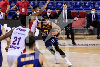 2020-10-01 - Nikola Mirotic of Fc Barcelona during the Turkish Airlines EuroLeague Basketball match between Fc Barcelona and CSKA Moscow on October 01, 2020 at Palau Blaugrana in Barcelona, Spain - Photo Javier Borrego / Spain DPPI / DPPI - FC BARCELONA VS CSKA MOSCOW - EUROLEAGUE - BASKETBALL