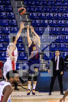 2020-10-01 - Thomas Heurtel of Fc Barcelona during the Turkish Airlines EuroLeague Basketball match between Fc Barcelona and CSKA Moscow on October 01, 2020 at Palau Blaugrana in Barcelona, Spain - Photo Javier Borrego / Spain DPPI / DPPI - FC BARCELONA VS CSKA MOSCOW - EUROLEAGUE - BASKETBALL