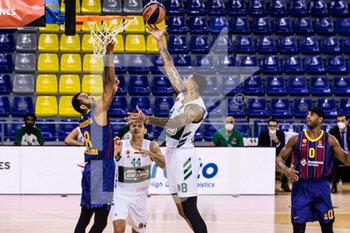 2020-10-15 - Zach Auguste of Panathinaikos OPAP during the Turkish Airlines EuroLeague basketball match between Fc Barcelona and Panathinaikos OPAP on October 15, 2020 at Palau Blaugrana in Barcelona, Spain - Photo Javier Borrego / Spain DPPI / DPPI - FC BARCELONA VS PANATHINAIKOS OPAP - EUROLEAGUE - BASKETBALL