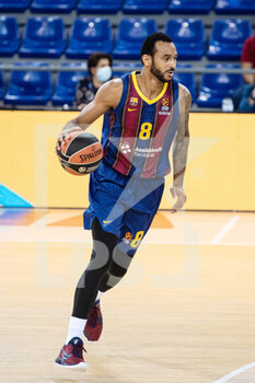 2020-10-23 - Adam Hanga of FC Barcelona during the Turkish Airlines EuroLeague basketball match between Fc Barcelona and Real Madrid on October 23, 2020 at Palau blaugrana in Barcelona, Spain - Photo Marc Gonzalez Aloma / Spain DPPI / DPPI - FC BARCELONA VS REAL MADRID - EUROLEAGUE - BASKETBALL
