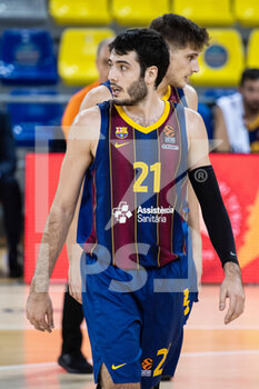 2020-10-23 - Alex Abrines of FC Barcelona during the Turkish Airlines EuroLeague basketball match between Fc Barcelona and Real Madrid on October 23, 2020 at Palau blaugrana in Barcelona, Spain - Photo Marc Gonzalez Aloma / Spain DPPI / DPPI - FC BARCELONA VS REAL MADRID - EUROLEAGUE - BASKETBALL