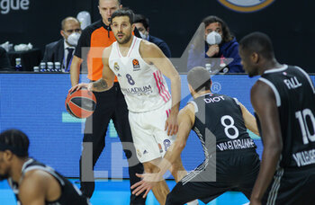 2020-12-04 - Nicolas Laprovittola of Real Madrid during the Turkish Airlines Euroleague basketball match between Real Madrid and LDLC ASVEL on December 04, 2020 at WiZink Center in Madrid, Spain - Photo Irina R Hipolito / Spain DPPI / DPPI - REAL MADRID VS LDLC ASVEL - EUROLEAGUE - BASKETBALL