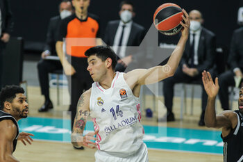 2020-12-04 - Gabriel Deck of Real Madrid during the Turkish Airlines Euroleague basketball match between Real Madrid and LDLC ASVEL on December 04, 2020 at WiZink Center in Madrid, Spain - Photo Irina R Hipolito / Spain DPPI / DPPI - REAL MADRID VS LDLC ASVEL - EUROLEAGUE - BASKETBALL