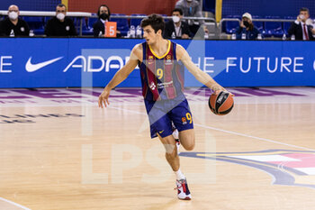 2020-12-11 - Leandro Bolmaro of Fc Barcelona during the Turkish Airlines EuroLeague basketball match between Fc Barcelona and AX Armani Exchange Milan on December 11, 2020 at Palau Blaugrana in Barcelona, Spain - Photo Javier Borrego / Spain DPPI / DPPI - FC BARCELONA VS AX ARMANI EXCHANGE MILAN - EUROLEAGUE - BASKETBALL