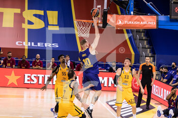 2020-12-16 - Rolands Smits of Fc Barcelona during the Turkish Airlines EuroLeague basketball match between Fc Barcelona and BC Khimki Moscow Region on December 16, 2020 at Palau Blaugrana in Barcelona, Spain - Photo Javier Borrego / Spain DPPI / DPPI - FC BARCELONA VS BC KHIMKI MOSCOW REGION - EUROLEAGUE - BASKETBALL