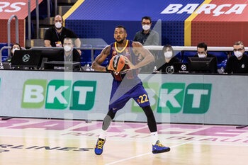 2020-12-16 - Cory Higgins of Fc Barcelona during the Turkish Airlines EuroLeague basketball match between Fc Barcelona and BC Khimki Moscow Region on December 16, 2020 at Palau Blaugrana in Barcelona, Spain - Photo Javier Borrego / Spain DPPI / DPPI - FC BARCELONA VS BC KHIMKI MOSCOW REGION - EUROLEAGUE - BASKETBALL