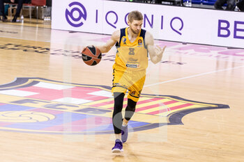 2020-12-16 - Vyacheslav Zaytsev of Khimki Moscow during the Turkish Airlines EuroLeague basketball match between Fc Barcelona and BC Khimki Moscow Region on December 16, 2020 at Palau Blaugrana in Barcelona, Spain - Photo Javier Borrego / Spain DPPI / DPPI - FC BARCELONA VS BC KHIMKI MOSCOW REGION - EUROLEAGUE - BASKETBALL
