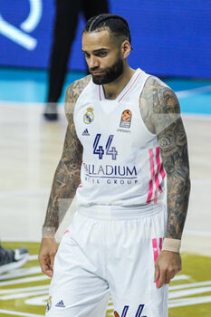 2021-03-18 - Jeffery Taylor of Real Madrid during the Turkish Airlines EuroLeague basketball match between Real Madrid and CSKA Moscow on March 18, 2021 at Wizink Center stadium in Madrid, Spain - Photo Irina R Hipolito / Spain DPPI / DPPI - REAL MADRID AND CSKA MOSCOW - EUROLEAGUE - BASKETBALL