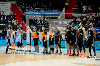 2021-04-02 - Teams of BC Zenit and LDLC ASVEL Villeurbanne during the Turkish Airlines EuroLeague basketball match between Zenit St Petersburg and LDLC ASVEL Villeurbanne on April 2, 2021 at Sibur Arena in Saint Petersburg, Russia - Photo Anatoly Medved / Orange Pictures / DPPI - ZENIT ST PETERSBURG VS LDLC ASVEL VILLEURBANNE - EUROLEAGUE - BASKETBALL