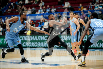 2021-04-02 - Will Thomas of BC Zenit and Norris Cole of LDLC ASVEL Villeurbanne during the Turkish Airlines EuroLeague basketball match between Zenit St Petersburg and LDLC ASVEL Villeurbanne on April 2, 2021 at Sibur Arena in Saint Petersburg, Russia - Photo Anatoly Medved / Orange Pictures / DPPI - ZENIT ST PETERSBURG VS LDLC ASVEL VILLEURBANNE - EUROLEAGUE - BASKETBALL