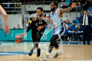 2021-04-02 - David Lighty JR of LDLC ASVEL Villeurbanne and KC Rivers of BC Zenit during the Turkish Airlines EuroLeague basketball match between Zenit St Petersburg and LDLC ASVEL Villeurbanne on April 2, 2021 at Sibur Arena in Saint Petersburg, Russia - Photo Anatoly Medved / Orange Pictures / DPPI - ZENIT ST PETERSBURG VS LDLC ASVEL VILLEURBANNE - EUROLEAGUE - BASKETBALL