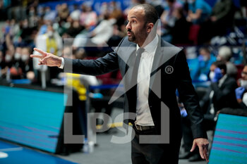 2021-04-02 - Coach TJ Parker of LDLC ASVEL Villeurbanne during the Turkish Airlines EuroLeague basketball match between Zenit St Petersburg and LDLC ASVEL Villeurbanne on April 2, 2021 at Sibur Arena in Saint Petersburg, Russia - Photo Anatoly Medved / Orange Pictures / DPPI - ZENIT ST PETERSBURG VS LDLC ASVEL VILLEURBANNE - EUROLEAGUE - BASKETBALL