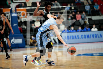 2021-04-02 - Derrick Walton JR of LDLC ASVEL Villeurbanne and Dmitry Khvostov of BC Zenit during the Turkish Airlines EuroLeague basketball match between Zenit St Petersburg and LDLC ASVEL Villeurbanne on April 2, 2021 at Sibur Arena in Saint Petersburg, Russia - Photo Anatoly Medved / Orange Pictures / DPPI - ZENIT ST PETERSBURG VS LDLC ASVEL VILLEURBANNE - EUROLEAGUE - BASKETBALL