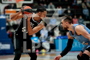 2021-04-02 - William Howard of LDLC ASVEL Villeurbanne and Mateusz Ponitka of BC Zenit during the Turkish Airlines EuroLeague basketball match between Zenit St Petersburg and LDLC ASVEL Villeurbanne on April 2, 2021 at Sibur Arena in Saint Petersburg, Russia - Photo Anatoly Medved / Orange Pictures / DPPI - ZENIT ST PETERSBURG VS LDLC ASVEL VILLEURBANNE - EUROLEAGUE - BASKETBALL