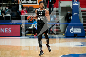 2021-04-02 - William Howard of LDLC ASVEL Villeurbanne during the Turkish Airlines EuroLeague basketball match between Zenit St Petersburg and LDLC ASVEL Villeurbanne on April 2, 2021 at Sibur Arena in Saint Petersburg, Russia - Photo Anatoly Medved / Orange Pictures / DPPI - ZENIT ST PETERSBURG VS LDLC ASVEL VILLEURBANNE - EUROLEAGUE - BASKETBALL
