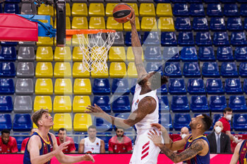 2021-04-09 - Jalen Reynolds of FC Bayern Munich during the Turkish Airlines EuroLeague basketball match between FC Barcelona and FC Bayern Munich on April 9, 2021 at Palau Blaugrana in Barcelona, Spain - Photo Javier Borrego / Spain DPPI / DPPI - FC BARCELONA VS FC BAYERN MUNICH - EUROLEAGUE - BASKETBALL
