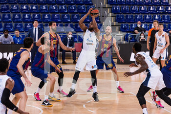 2021-04-23 - Will Thomas of Zenit St Petersburg during the Turkish Airlines EuroLeague, PlayOffs game 2 basketball match between FC Barcelona and Zenit St Petersburg on April 23, 2021 at Palau Blaugrana in Barcelona, Spain - Photo Javier Borrego / Spain DPPI / DPPI - FC BARCELONA VS ZENIT ST PETERSBURG - EUROLEAGUE - BASKETBALL