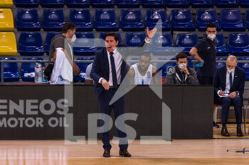 2021-04-23 - Xavi Pascual, Head coach of Zenit St Petersburg during the Turkish Airlines EuroLeague, PlayOffs game 2 basketball match between FC Barcelona and Zenit St Petersburg on April 23, 2021 at Palau Blaugrana in Barcelona, Spain - Photo Javier Borrego / Spain DPPI / DPPI - FC BARCELONA VS ZENIT ST PETERSBURG - EUROLEAGUE - BASKETBALL