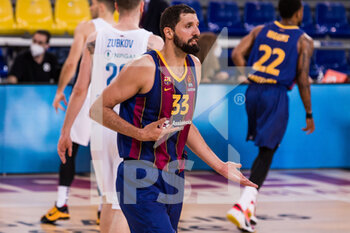 2021-04-23 - Nikola Mirotic of Fc Barcelona during the Turkish Airlines EuroLeague, PlayOffs game 2 basketball match between FC Barcelona and Zenit St Petersburg on April 23, 2021 at Palau Blaugrana in Barcelona, Spain - Photo Javier Borrego / Spain DPPI / DPPI - FC BARCELONA VS ZENIT ST PETERSBURG - EUROLEAGUE - BASKETBALL