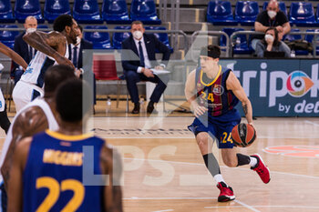 2021-04-23 - Kyle Kuric of Fc Barcelona during the Turkish Airlines EuroLeague, PlayOffs game 2 basketball match between FC Barcelona and Zenit St Petersburg on April 23, 2021 at Palau Blaugrana in Barcelona, Spain - Photo Javier Borrego / Spain DPPI / DPPI - FC BARCELONA VS ZENIT ST PETERSBURG - EUROLEAGUE - BASKETBALL