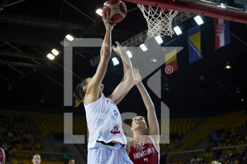 2021-06-17 - Helena CIAK (8) of France during the FIBA Women's EuroBasket 2021, Group D basketball match between France and Croatia on June 17, 2021 at Rhenus Sport in Strasbourg, France - Photo Ann-Dee Lamour / CDP MEDIA / DPPI - FIBA WOMEN'S EUROBASKET 2021, GROUP D - FRANCE VS CROATIA - INTERNATIONALS - BASKETBALL