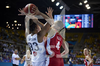2021-06-17 - Diandra TCHATCHOUANG (93) of France during the FIBA Women's EuroBasket 2021, Group D basketball match between France and Croatia on June 17, 2021 at Rhenus Sport in Strasbourg, France - Photo Ann-Dee Lamour / CDP MEDIA / DPPI - FIBA WOMEN'S EUROBASKET 2021, GROUP D - FRANCE VS CROATIA - INTERNATIONALS - BASKETBALL