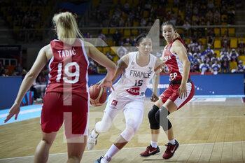 2021-06-17 - Gabby WILLIAMS (15) of France during the FIBA Women's EuroBasket 2021, Group D basketball match between France and Croatia on June 17, 2021 at Rhenus Sport in Strasbourg, France - Photo Ann-Dee Lamour / CDP MEDIA / DPPI - FIBA WOMEN'S EUROBASKET 2021, GROUP D - FRANCE VS CROATIA - INTERNATIONALS - BASKETBALL