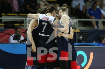 2021-06-23 - Russia players during the FIBA Women's EuroBasket 2021, quarter-finals basketball match between Belgium and Russia on June 23, 2021 at Rhenus Sport in Strasbourg, France - Photo Laurent Lairys / DPPI - FIBA WOMEN'S EUROBASKET 2021 - BELGIUM VS RUSSIA - INTERNATIONALS - BASKETBALL
