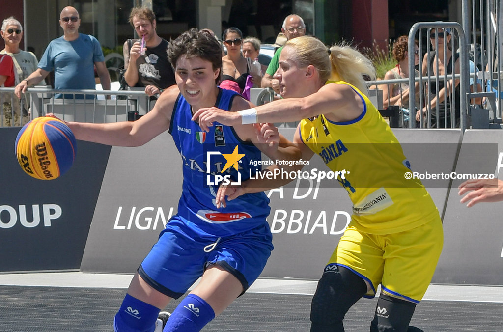 Fiba 3x3 Women´s Series Italy Vs Romania - ITALY NATIONAL TEAM - BASKETBALL