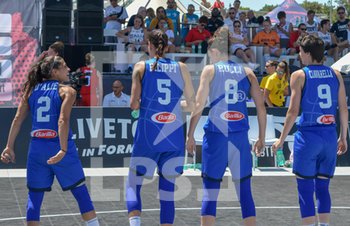 2019-07-14 - L´Italia in campo - FIBA 3X3 WOMEN´S SERIES ITALY VS ROMANIA - ITALY NATIONAL TEAM - BASKETBALL