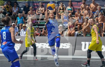 2019-07-14 - Raelin D’alie. - FIBA 3X3 WOMEN´S SERIES ITALY VS ROMANIA - ITALY NATIONAL TEAM - BASKETBALL
