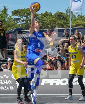 2019-07-14 - Giulia Rulli a canestro - FIBA 3X3 WOMEN´S SERIES ITALY VS ROMANIA - ITALY NATIONAL TEAM - BASKETBALL