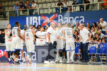 2019-07-31 - time  out - TRENTINO BASKET CUP - FINALE - ITALIA VS COSTA D´AVORIO - ITALY NATIONAL TEAM - BASKETBALL