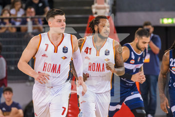 2019-10-20 - Amar Alibegović (Virtus Roma) e Davon Jefferson (Virtus Roma) - VIRTUS ROMA VS FORTITUDO BOLOGNA - ITALIAN SERIE A - BASKETBALL