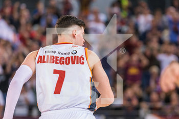 2019-10-20 - Amar Alibegović (Virtus Roma) esultanza - VIRTUS ROMA VS FORTITUDO BOLOGNA - ITALIAN SERIE A - BASKETBALL