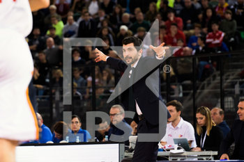 2019-11-17 - PEREGO Federico coach (Carpegna Prosciutto Basket Pesaro) - VIRTUS ROMA VS CARPEGNA PROSCIUTTO BASKET PESARO - ITALIAN SERIE A - BASKETBALL
