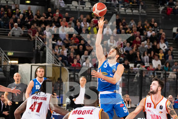 2019-11-24 - Aleksej NIKOLIC (De' Longhi Treviso Basket) al tiro - VIRTUS ROMA VS DE LONGHI TREVISO - ITALIAN SERIE A - BASKETBALL