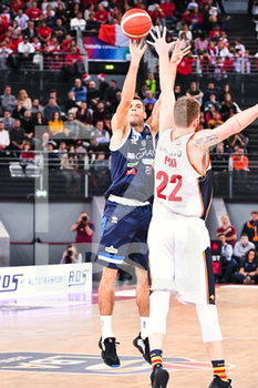 2019-12-22 - Ojars SILINIS ala (Germani Basket Brescia) al tiro - VIRTUS ROMA VS GERMANI BRESCIA - ITALIAN SERIE A - BASKETBALL