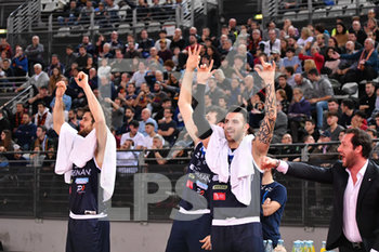 2019-12-22 - esultanza Germani Basket Brescia - VIRTUS ROMA VS GERMANI BRESCIA - ITALIAN SERIE A - BASKETBALL
