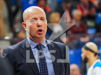 2020-01-12 - Max Menetti, coach della De Longhi Treviso Basket   - AX ARMANI EXCHANGE OLIMPIA MILANO VS DE LONGHI TREVISO BASKET - ITALIAN SERIE A - BASKETBALL