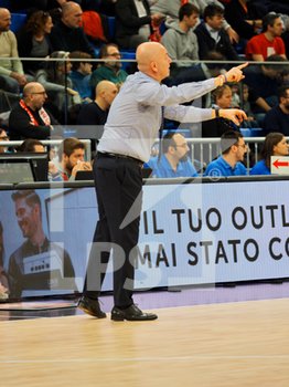 2020-01-12 - Max Menetti, coach della De Longhi Treviso Basket  - AX ARMANI EXCHANGE OLIMPIA MILANO VS DE LONGHI TREVISO BASKET - ITALIAN SERIE A - BASKETBALL